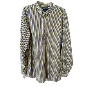 Men's Ralph Lauren Classic Fit Long Sleeve Button Down Shirt. Size XL